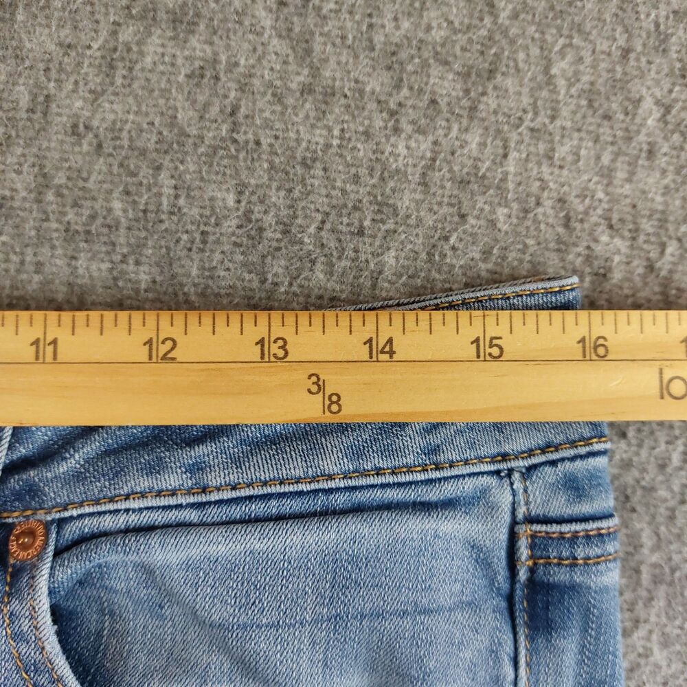 American Eagle Favorite Boyfriend Super Stretch Jeans Women's 8 (Fit 32x30) Blue - Picture 5 of 8
